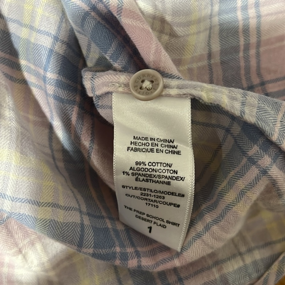 Plaid button down - Picture 4 of 5